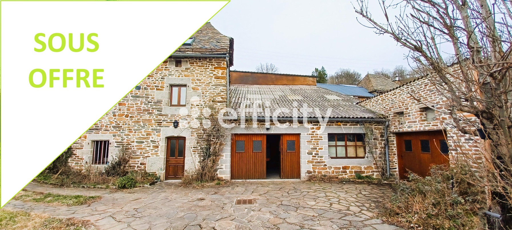 maison 6 pièces - 52m2 à Saint-Martial (15110)
