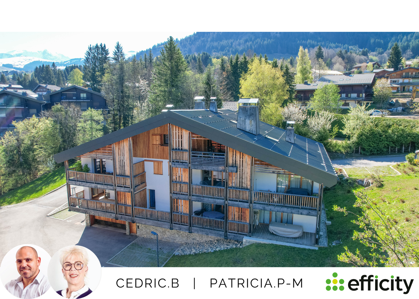 appartement 3 pièces - 59m2 à Megève (74120)