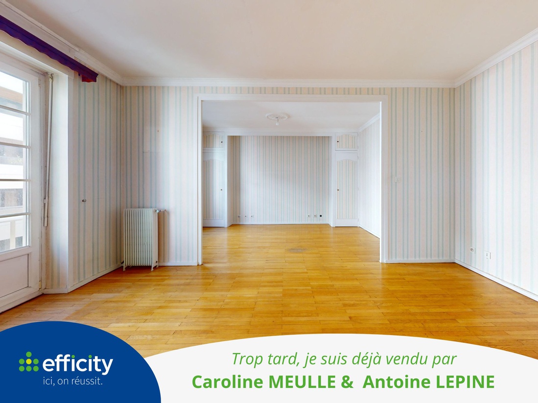 appartement 4 pièces - 76m2 à Lyon (69007)