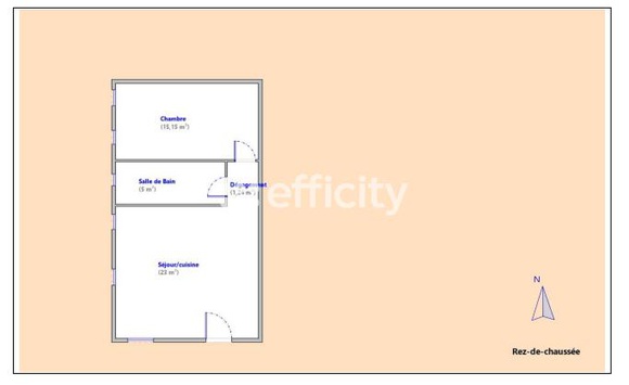 Achat immobilier Appartement 2 pièces  45m2 à Roquevaire (13360) - Photo n°5