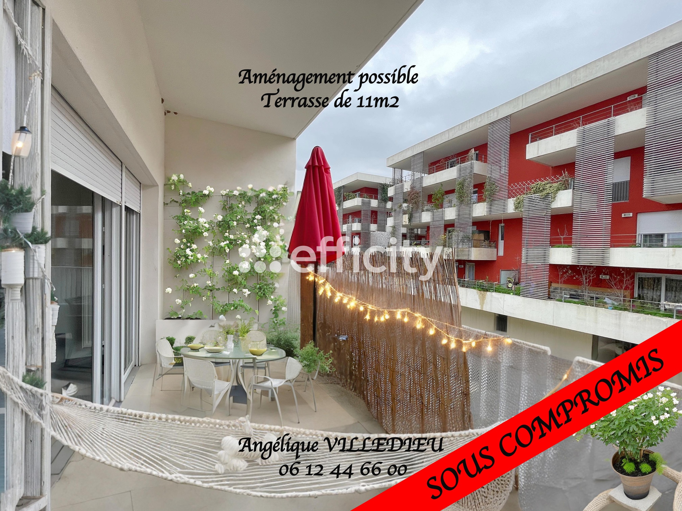 appartement 2 pièces - 39m2 à Juvignac (34990)