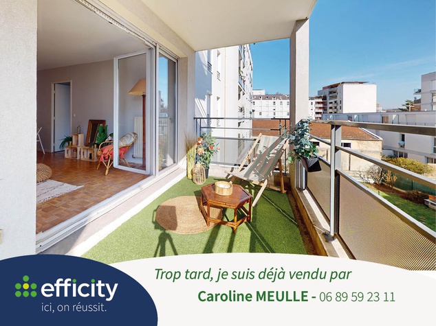 appartement 2 pièces - 48m2 à Lyon (69007)