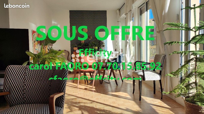 appartement 4 pièces - 95m2 à Marseille (13006)