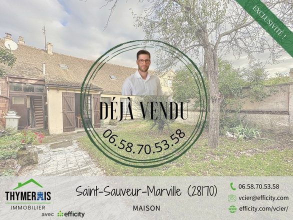 maison 4 pièces - 75m2 à Saint-Sauveur-Marville (28170)