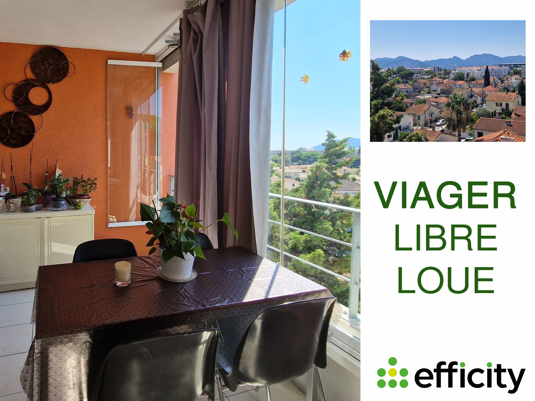 appartement 3 pièces - 53m2 à Cannes (06150)