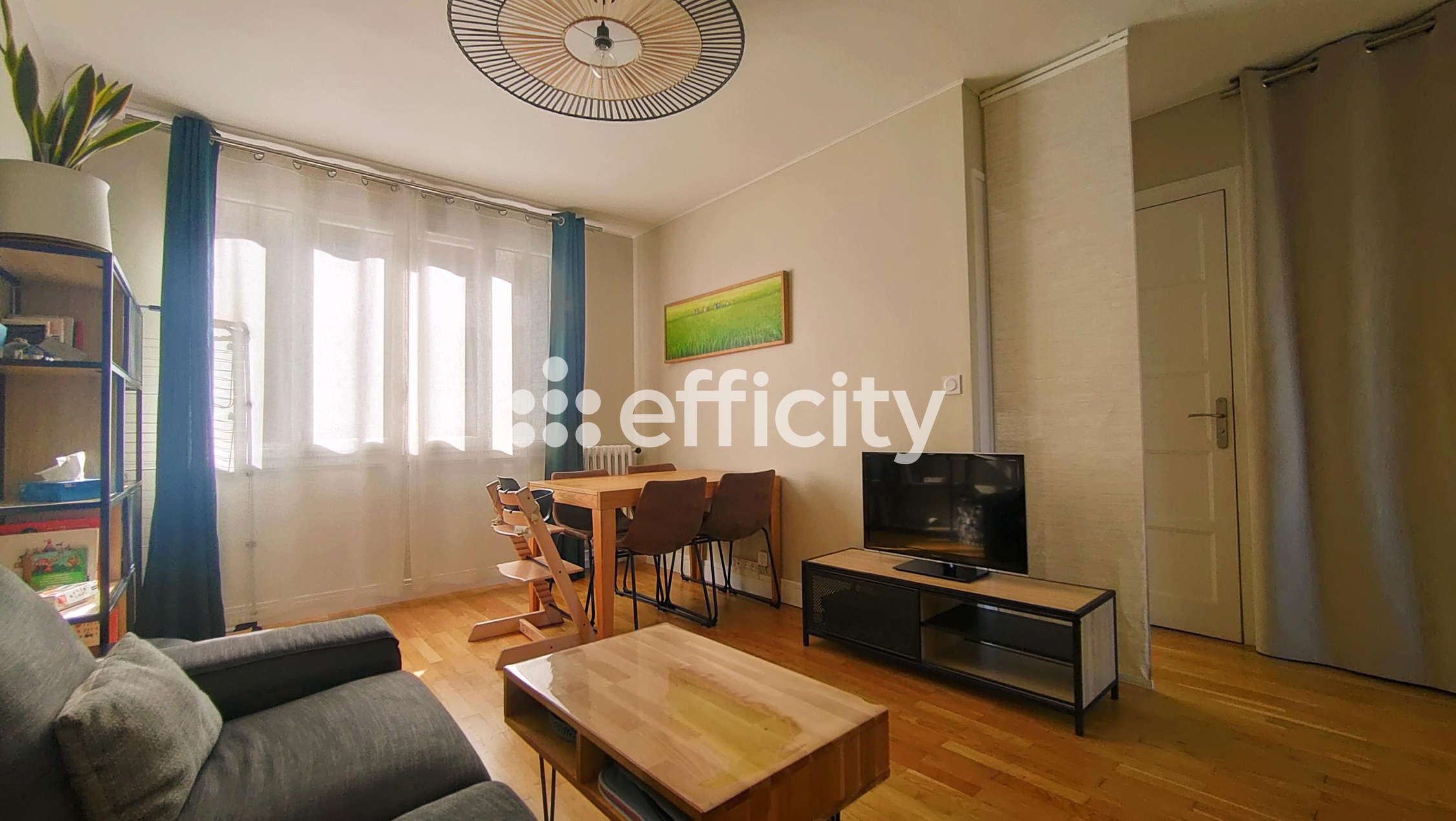 appartement 3 pièces - 53m2 à Lyon (69003)