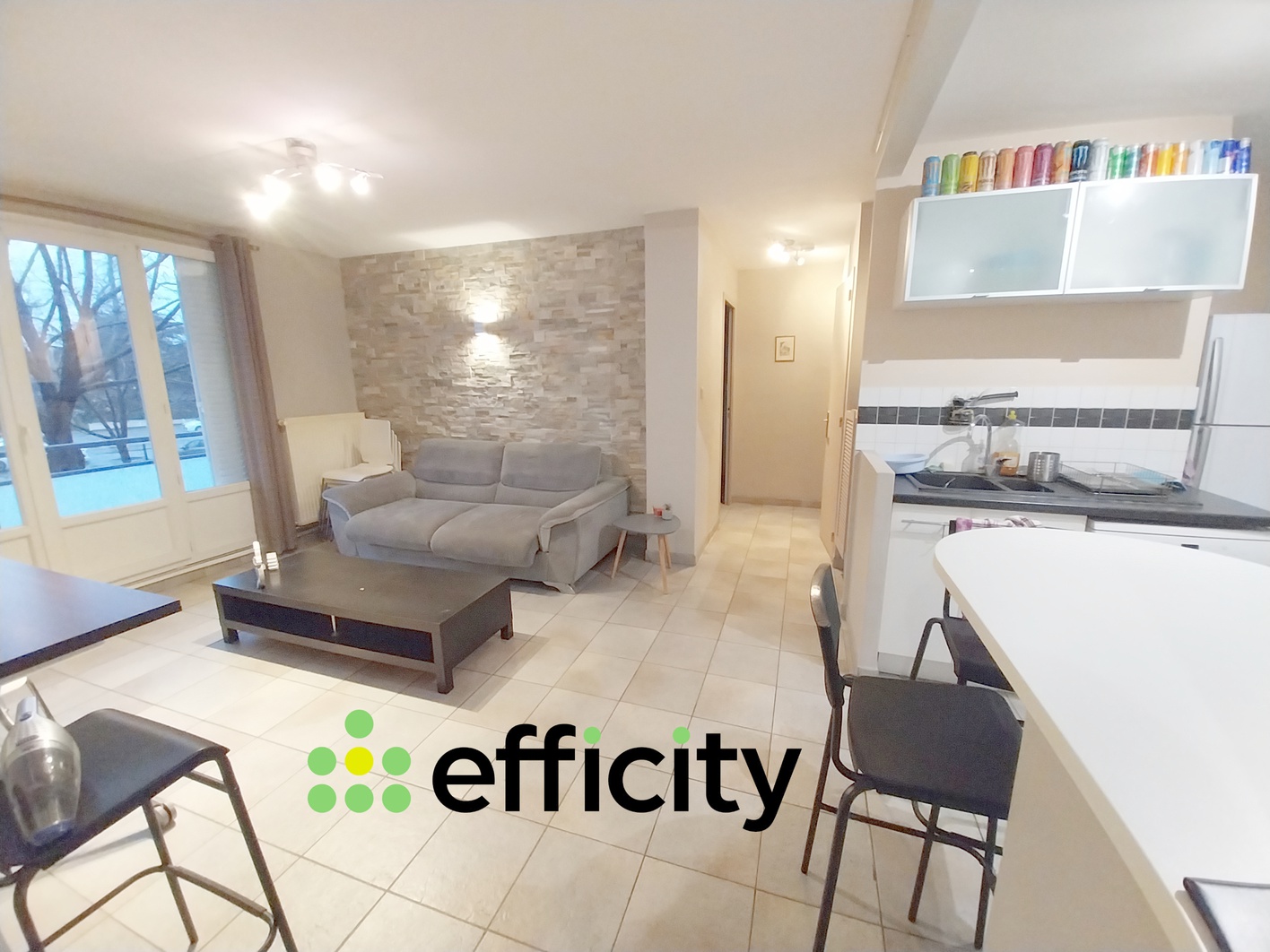 appartement 3 pièces - 57m2 à Lyon (69008)