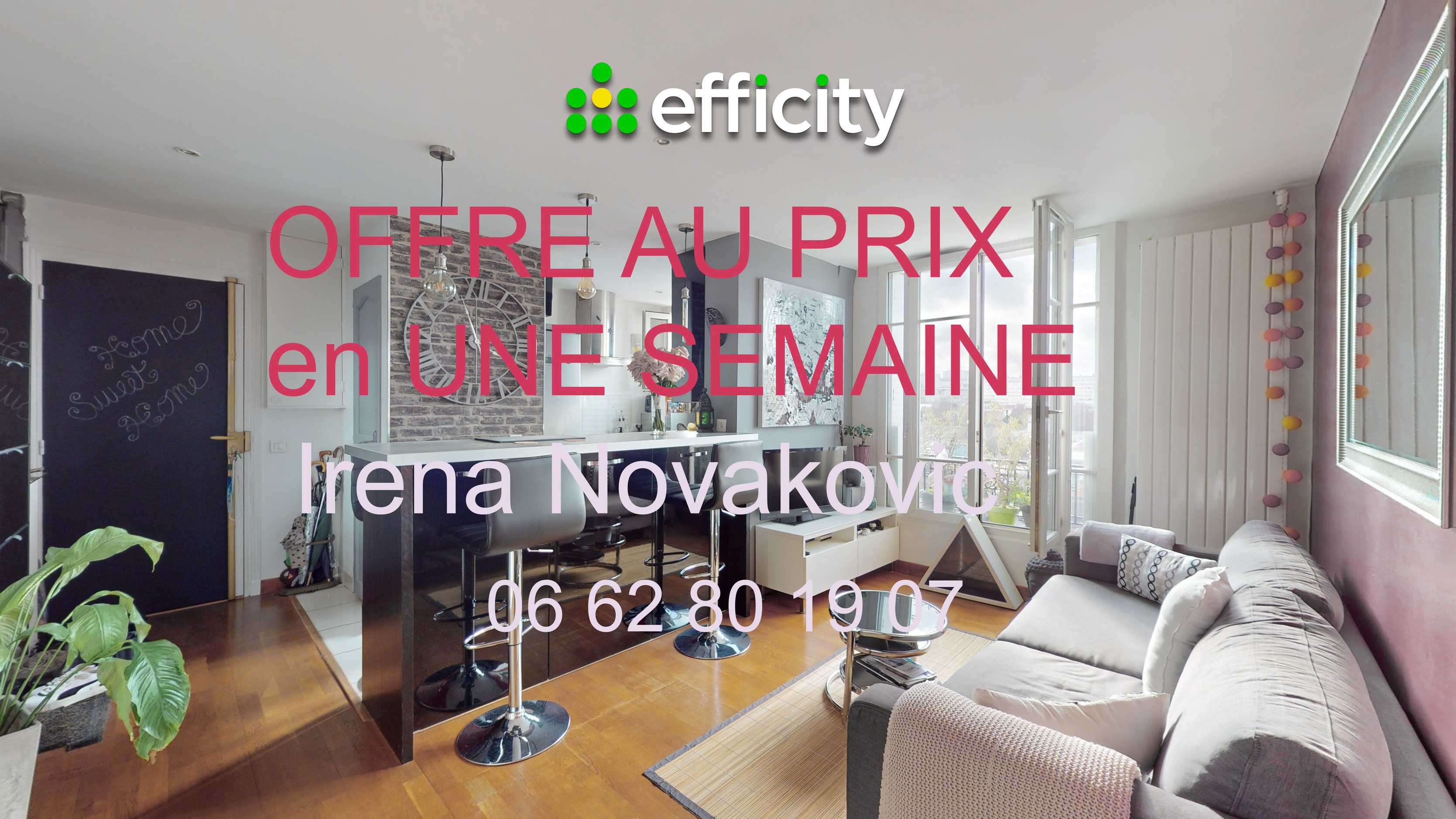 appartement 3 pièces - 50m2 à Vitry-sur-Seine (94400)