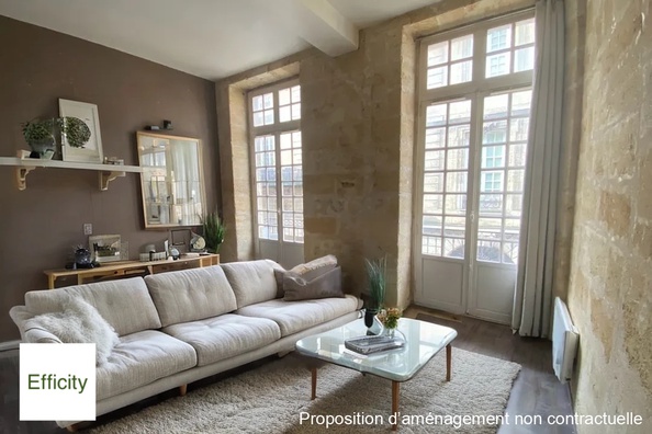 appartement 3 pièces - 56m2 à Bordeaux (33000)