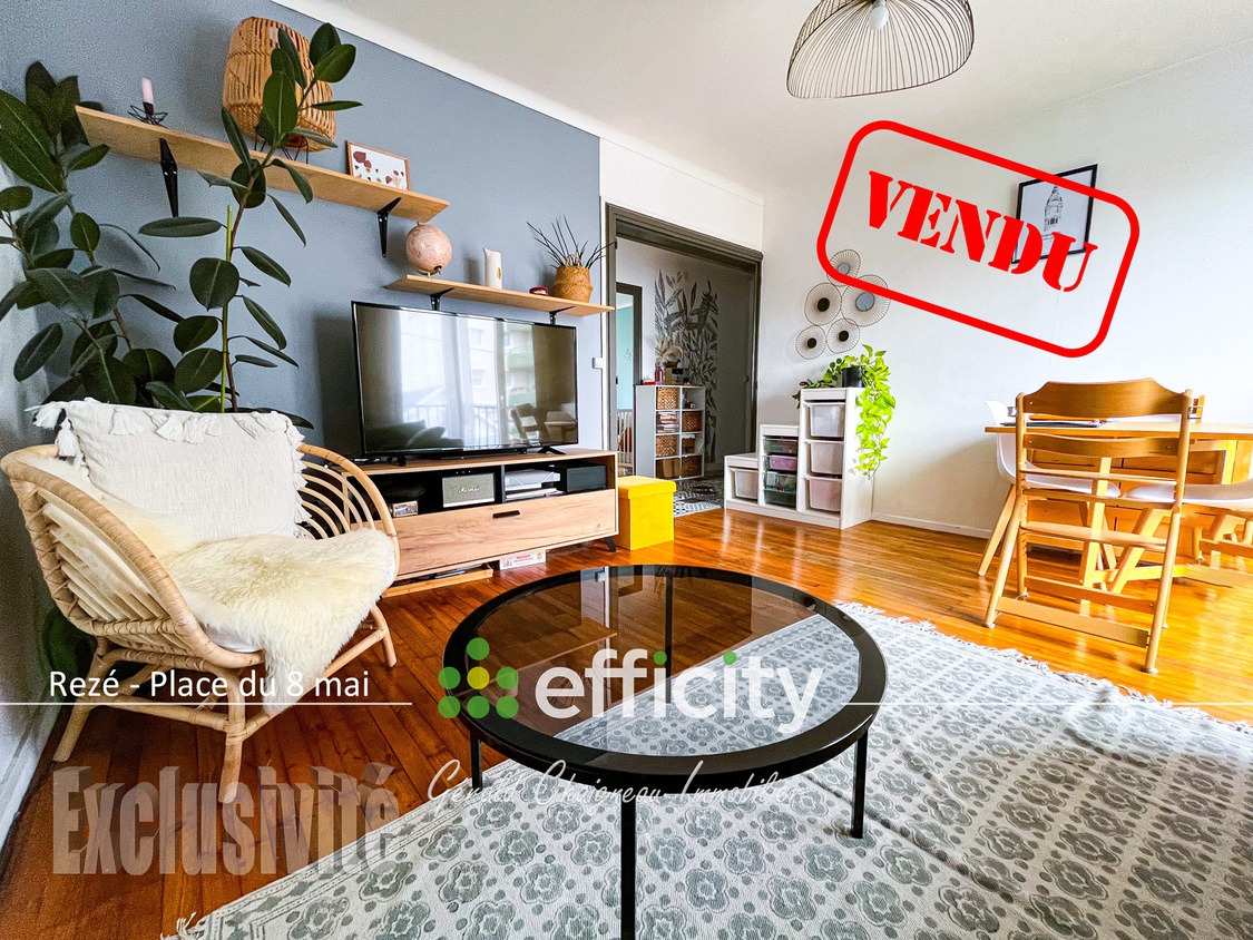 appartement 3 pièces - 56m2 à Rezé (44400)
