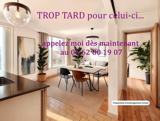 appartement 2 pièces - 50m2 à Vitry-sur-Seine (94400)