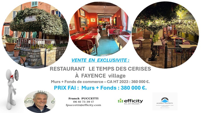 local-commercial 2 pièces - 85m2 à Fayence (83440)