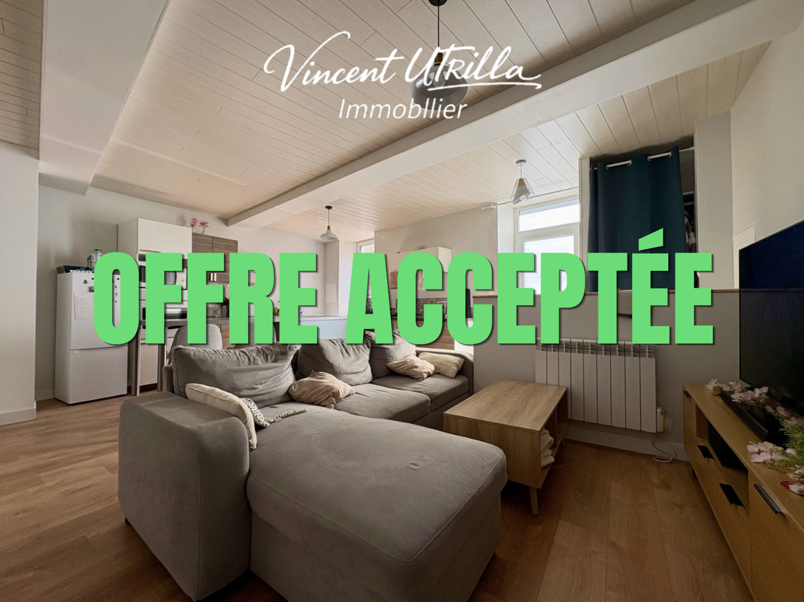Achat immobilier Appartement 2 pièces  59m2 à Tullins (38210) - Photo n°1