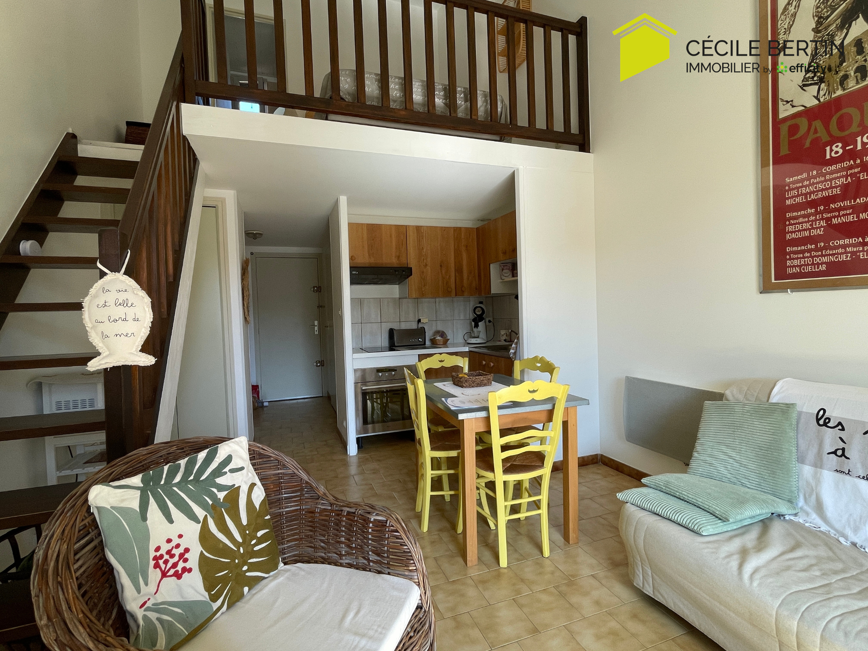 Achat immobilier Appartement 1 pièces  39m2 à Saintes-Maries-de-la-Mer (13460) - Photo n°5