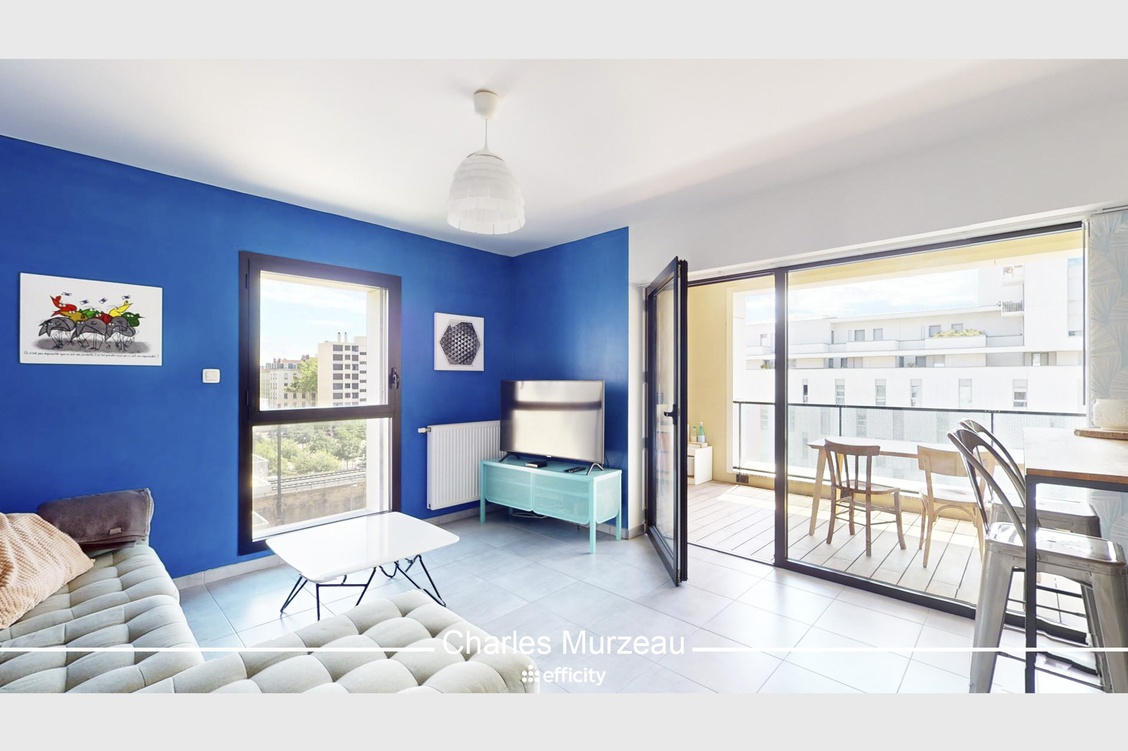 appartement 3 pièces - 58m2 à Lyon (69002)