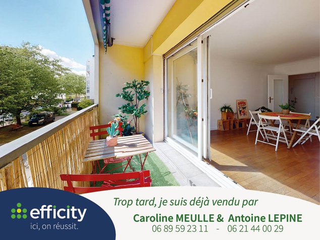 appartement 3 pièces - 88m2 à Lyon (69008)