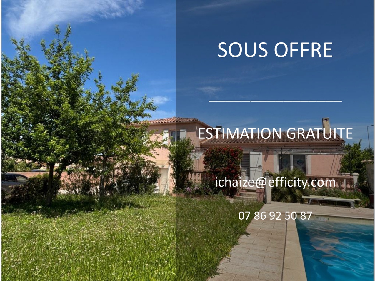 Achat immobilier Maison 5 pièces  116m2 à Saze (30650) - Photo n°1
