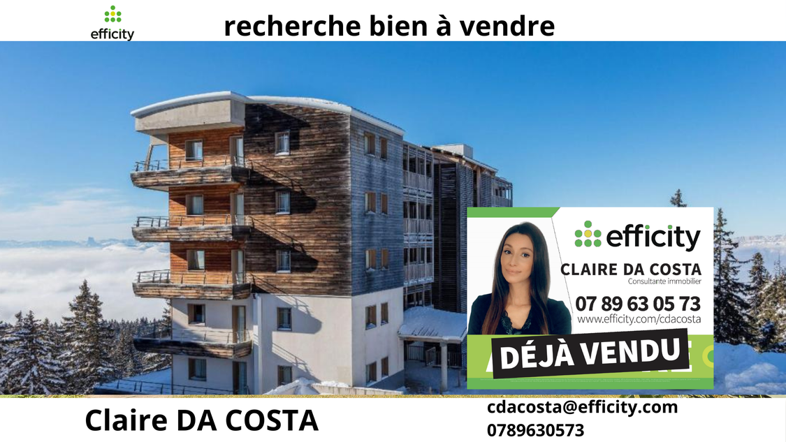 appartement 3 pièces - 36m2 à Chamrousse (38410)