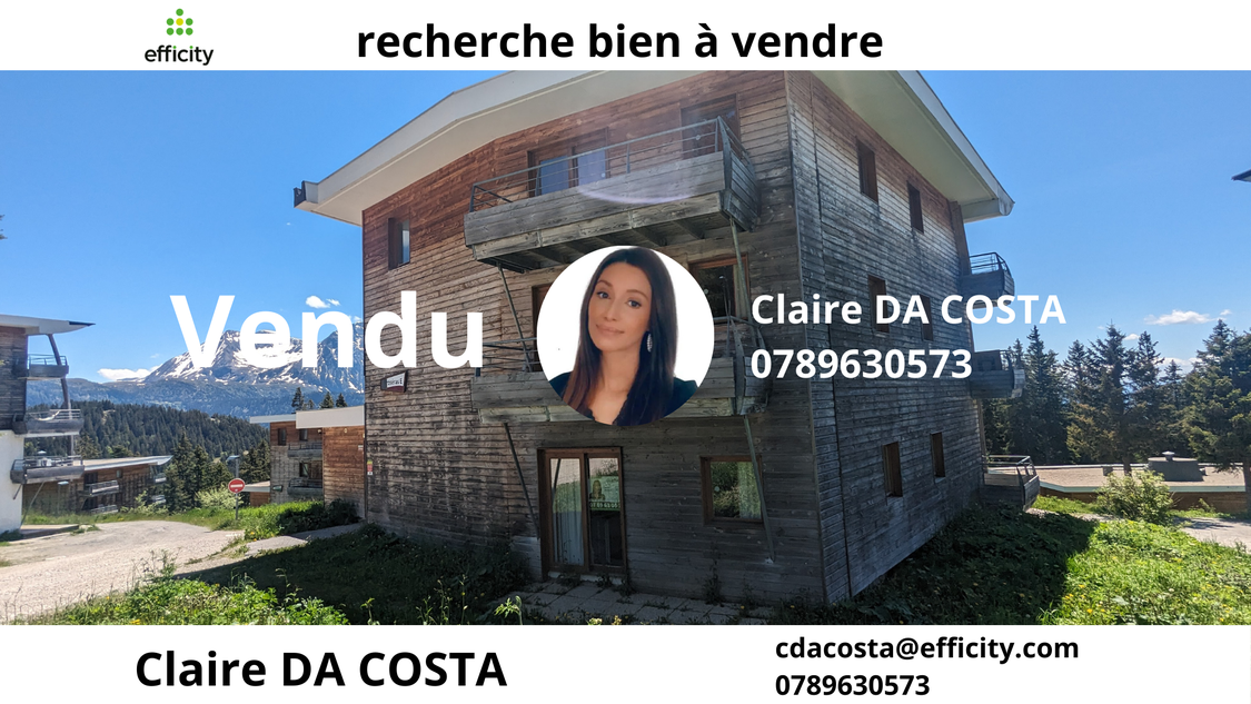 appartement 2 pièces - 27m2 à Chamrousse (38410)