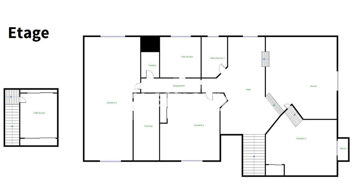 Achat immobilier Maison 11 pièces  232m2 à Saint-Étienne-de-Montluc (44360) - Photo n°21