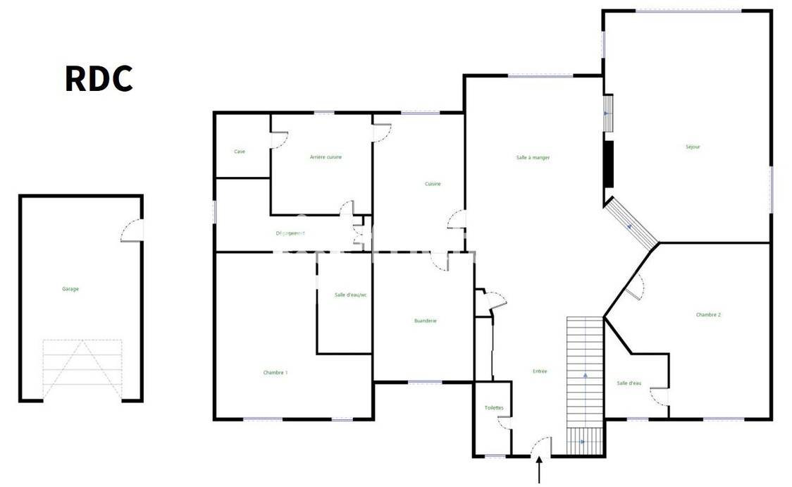 Achat immobilier Maison 11 pièces  232m2 à Saint-Étienne-de-Montluc (44360) - Photo n°15