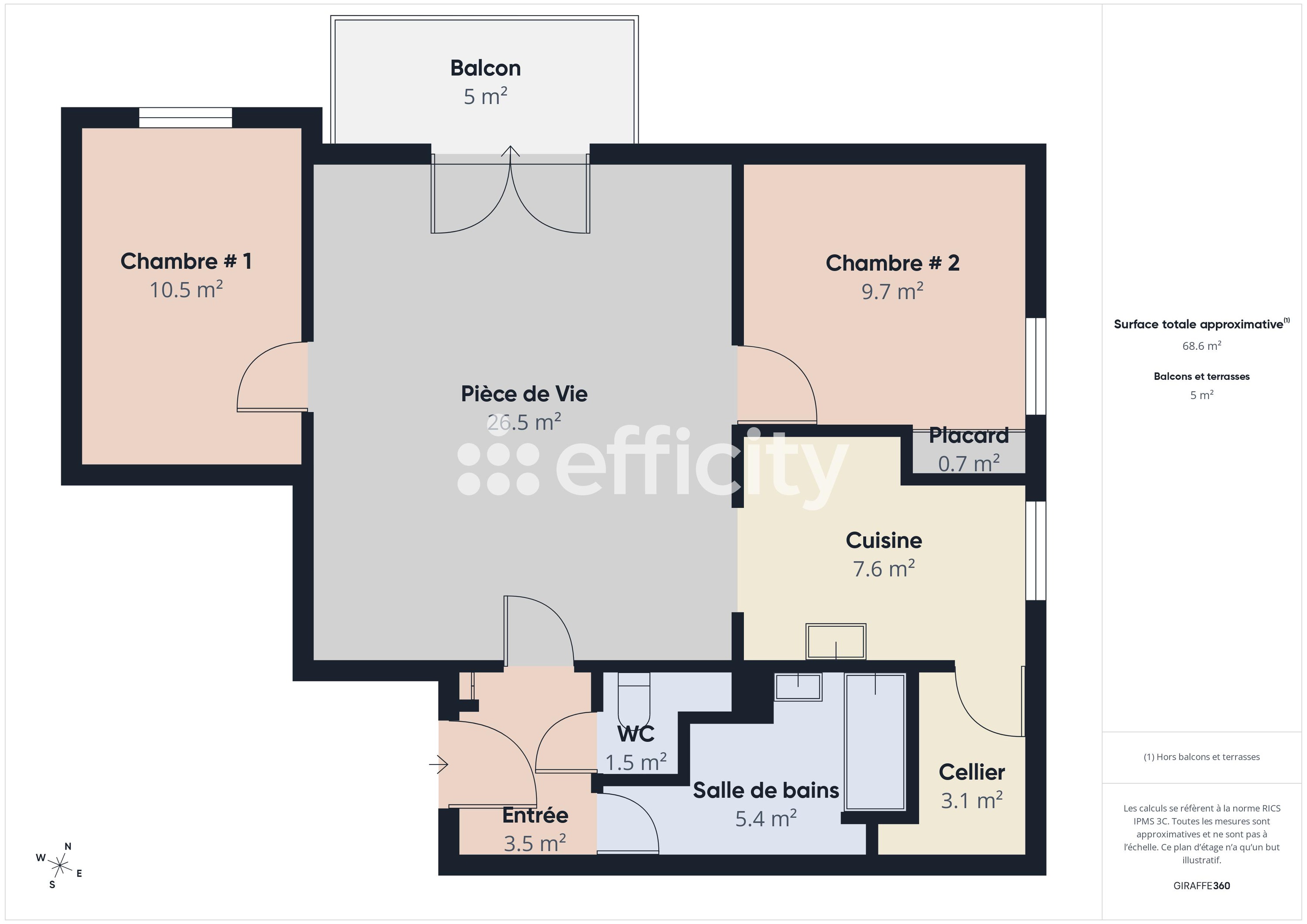 Achat immobilier Appartement 3 pièces  70m2 à Bourg-en-Bresse (01000) - Photo n°12