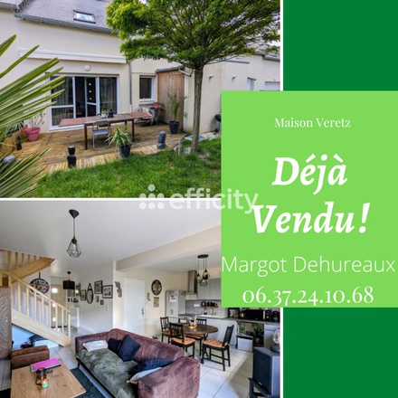 maison 4 pièces - 83m2 à Véretz (37270)