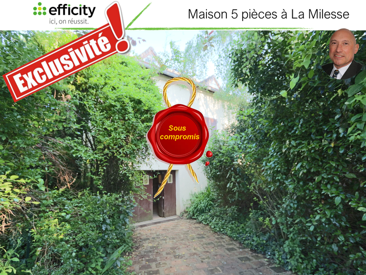 maison 5 pièces - 127m2 à La Milesse (72650)