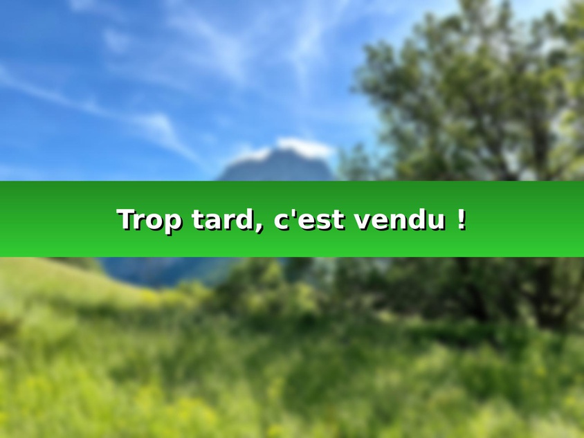 terrain  - 1413m2 à Aspres-lès-Corps (05800)
