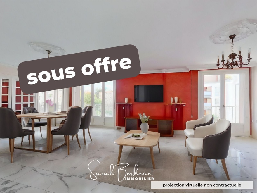 appartement 3 pièces - 115m2 à Villeurbanne (69100)
