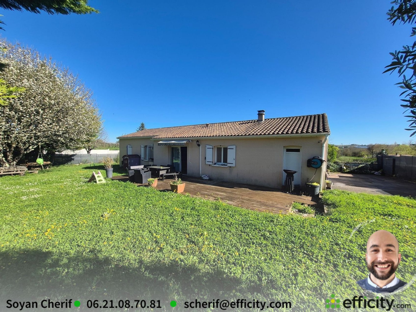 Achat immobilier Maison 5 pièces  105m2 à Trois-Palis (16730) - Photo n°1