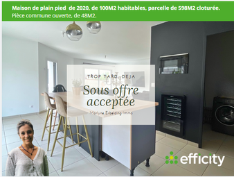 maison 4 pièces - 100m2 à Sury-le-Comtal (42450)
