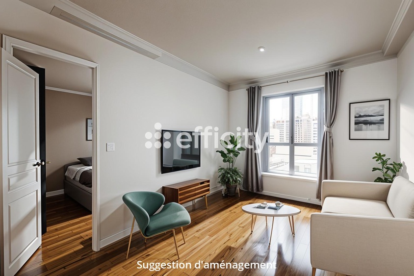 appartement 2 pièces - 35m2 à Paris (75116)