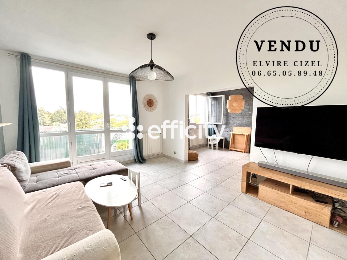 appartement 3 pièces - 76m2 à Tours (37100)