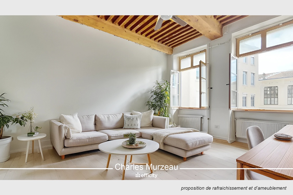 appartement 3 pièces - 76m2 à Lyon (69001)
