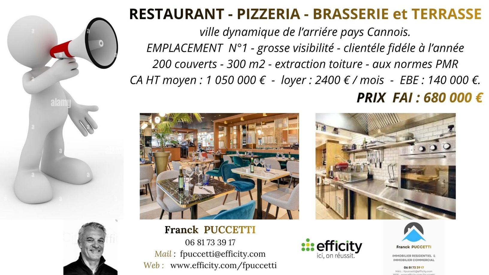 Achat immobilier Fonds de commerce   300m2 à Peymeinade (06530) - Photo n°1