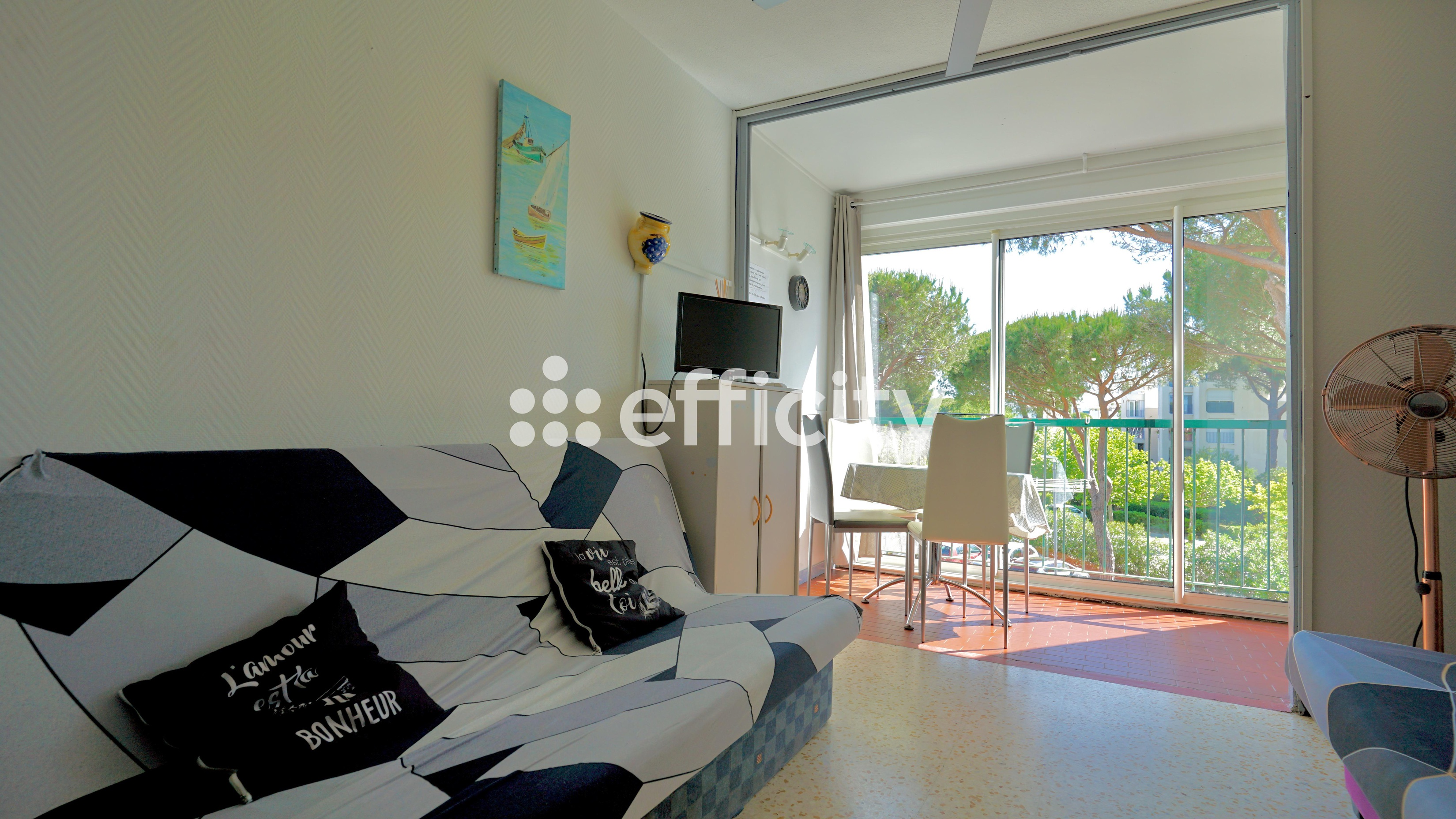 appartement 1 pièces - 25m2 à La Grande-Motte (34280)