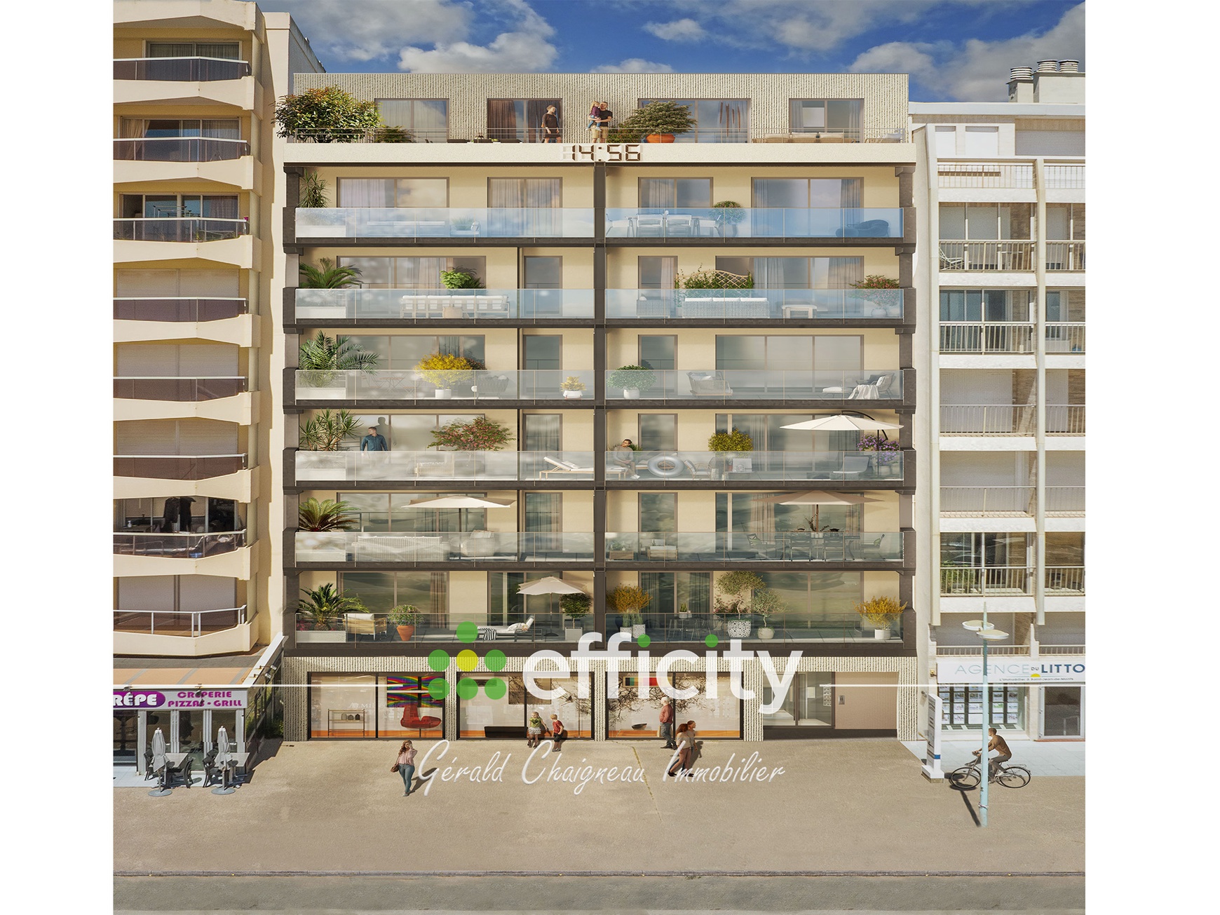 Achat immobilier Appartement 2 pièces  46m2 à Saint-Jean-de-Monts (85160) - Photo n°1