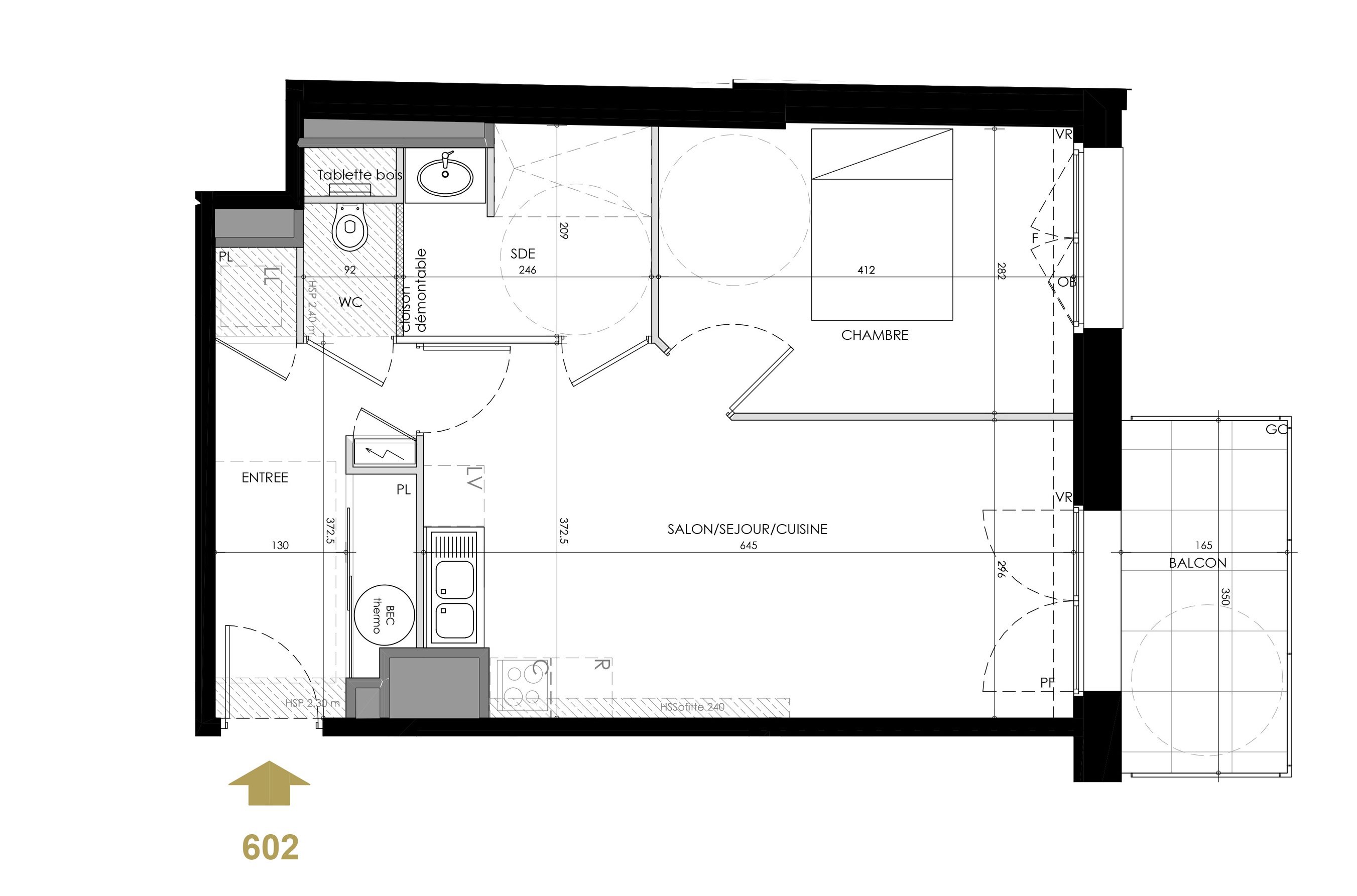 Achat immobilier Appartement 2 pièces  46m2 à Saint-Jean-de-Monts (85160) - Photo n°4