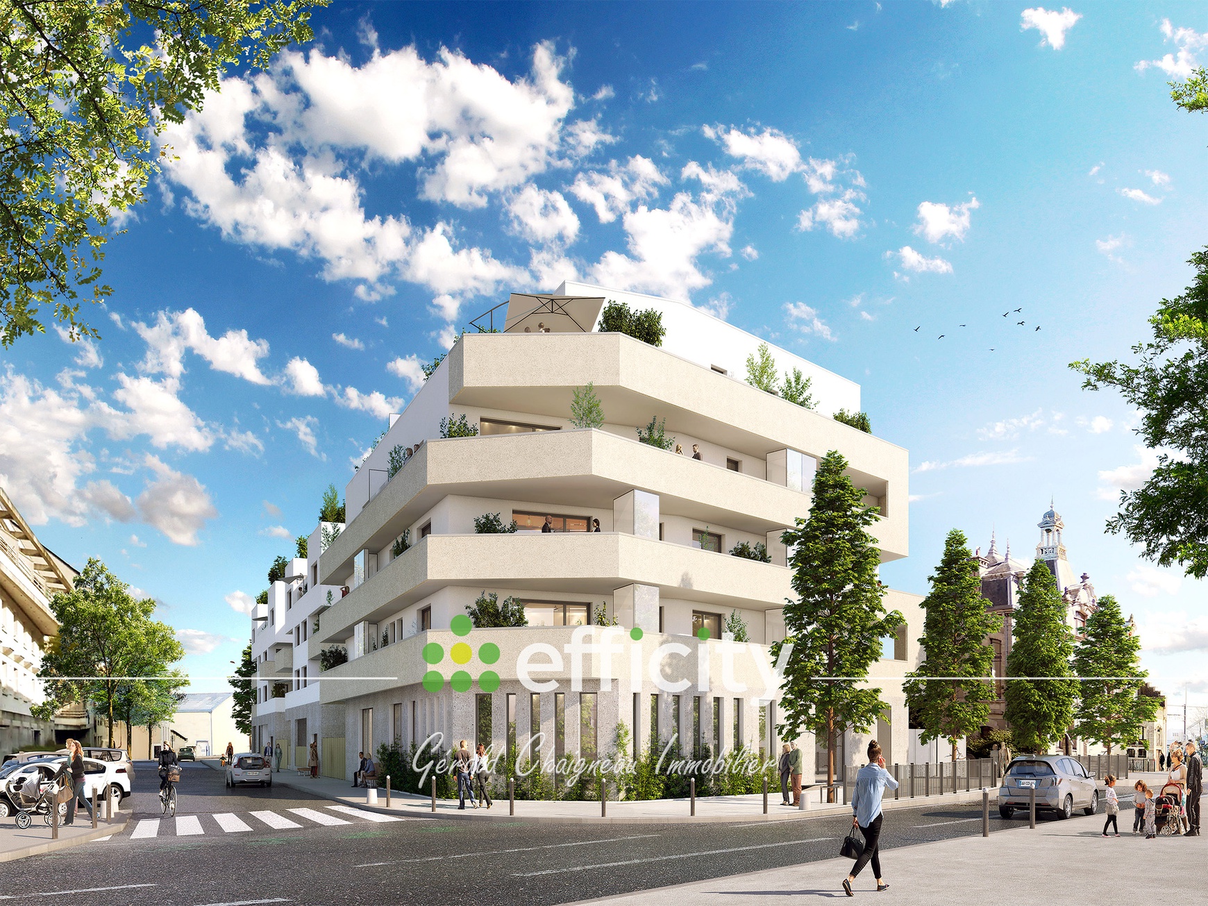 Achat immobilier Appartement 4 pièces  90m2 à Nantes (44300) - Photo n°5