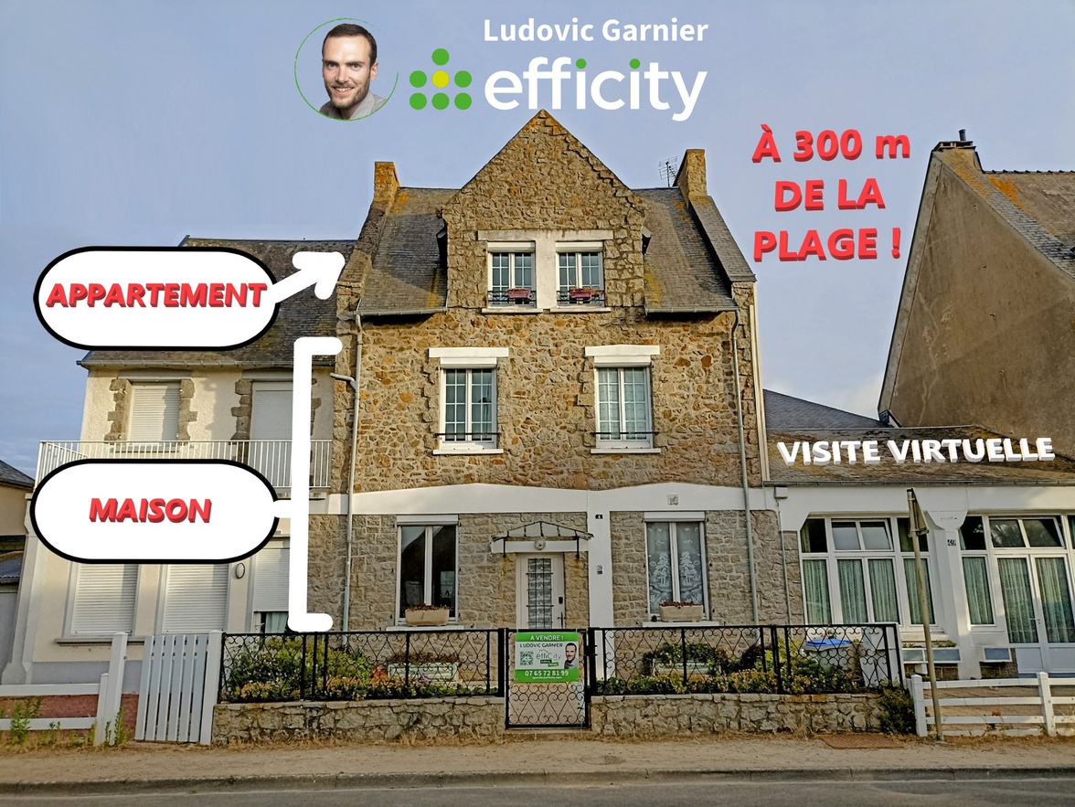 maison 8 pièces - 150m2 à Saint-Pair-sur-Mer (50380)