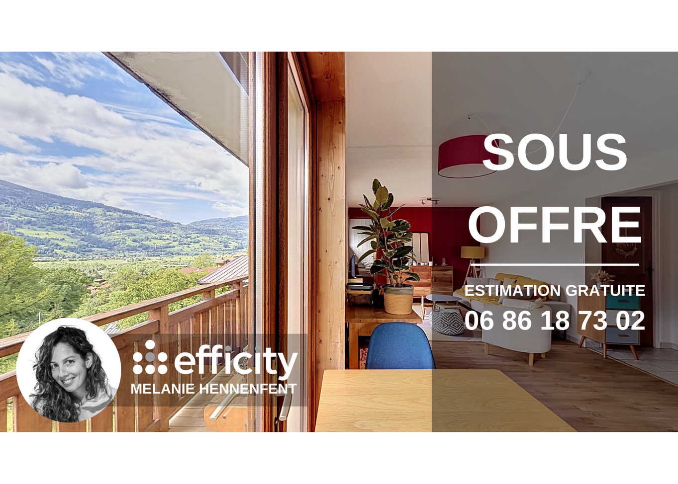 appartement 3 pièces - 64m2 à Passy (74190)
