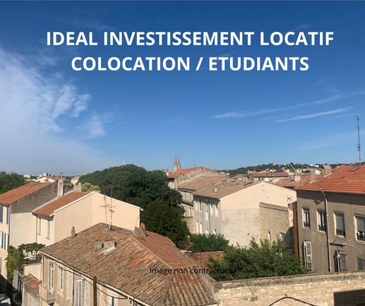 appartement 2 pièces - 32m2 à Nîmes (30000)