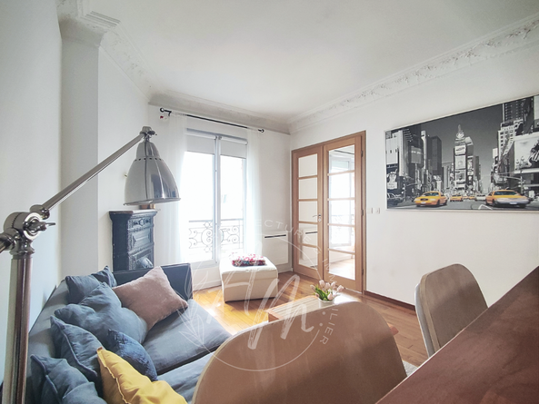 appartement 2 pièces - 33m2 à Paris (75018)