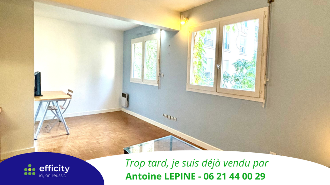 appartement 1 pièces - 24m2 à Lyon (69007)