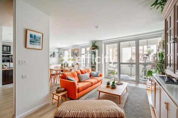 appartement 3 pièces - 86m2 à Lyon (69001)