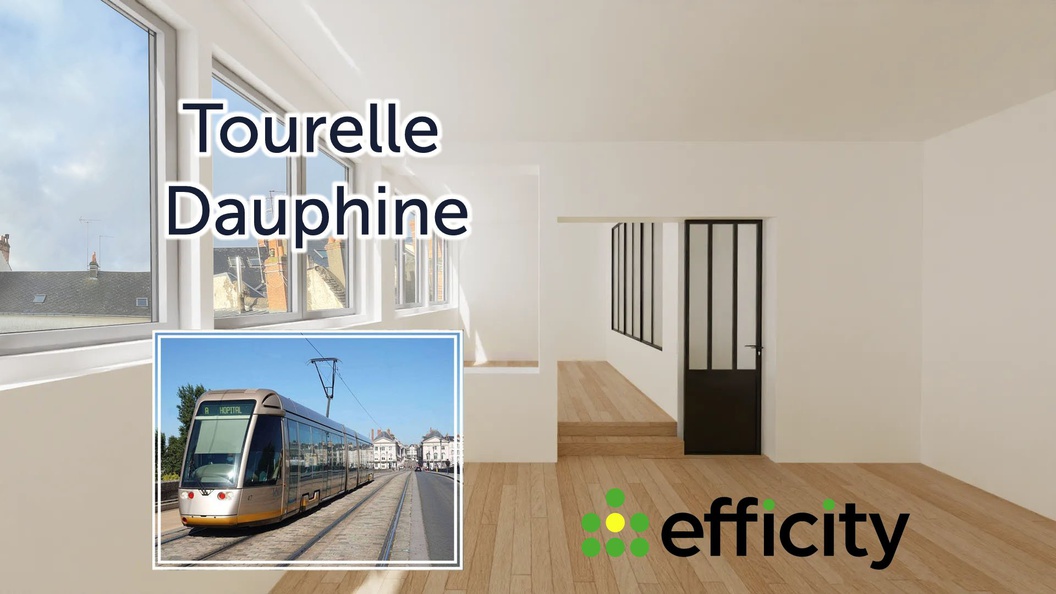 appartement 2 pièces - 50m2 à Orléans (45000)