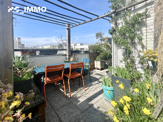 appartement 4 pièces - 90m2 à Paris (75019)