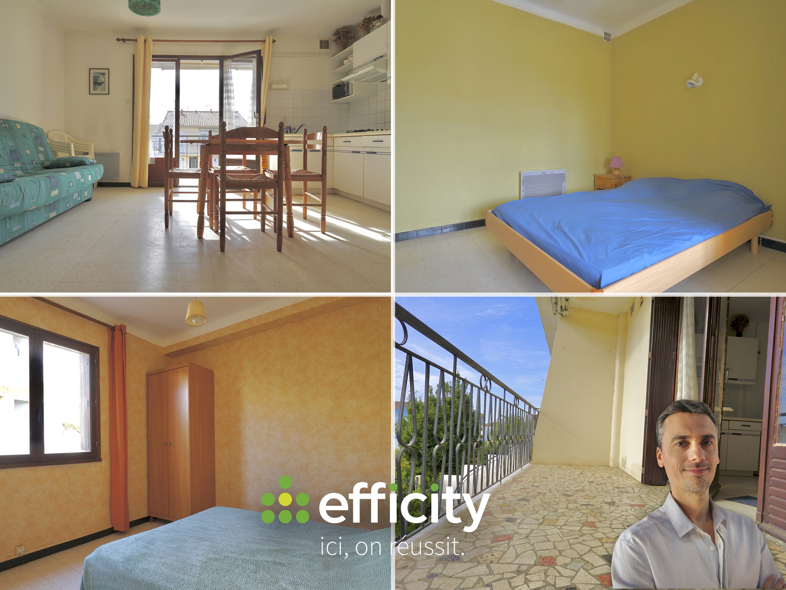 appartement 3 pièces - 43m2 à Le Grau-du-Roi (30240)