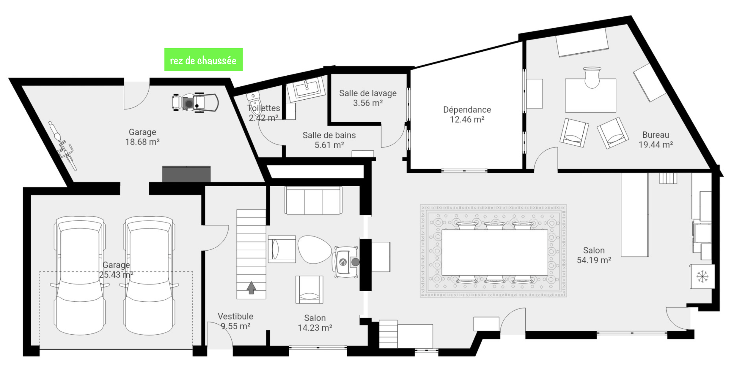 Achat immobilier Maison 5 pièces  205m2 à Guingamp (22200) - Photo n°35